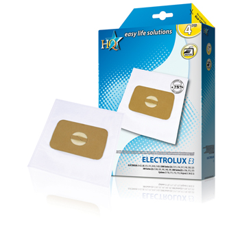 4 sacs micro-fibres  Electrolux E3